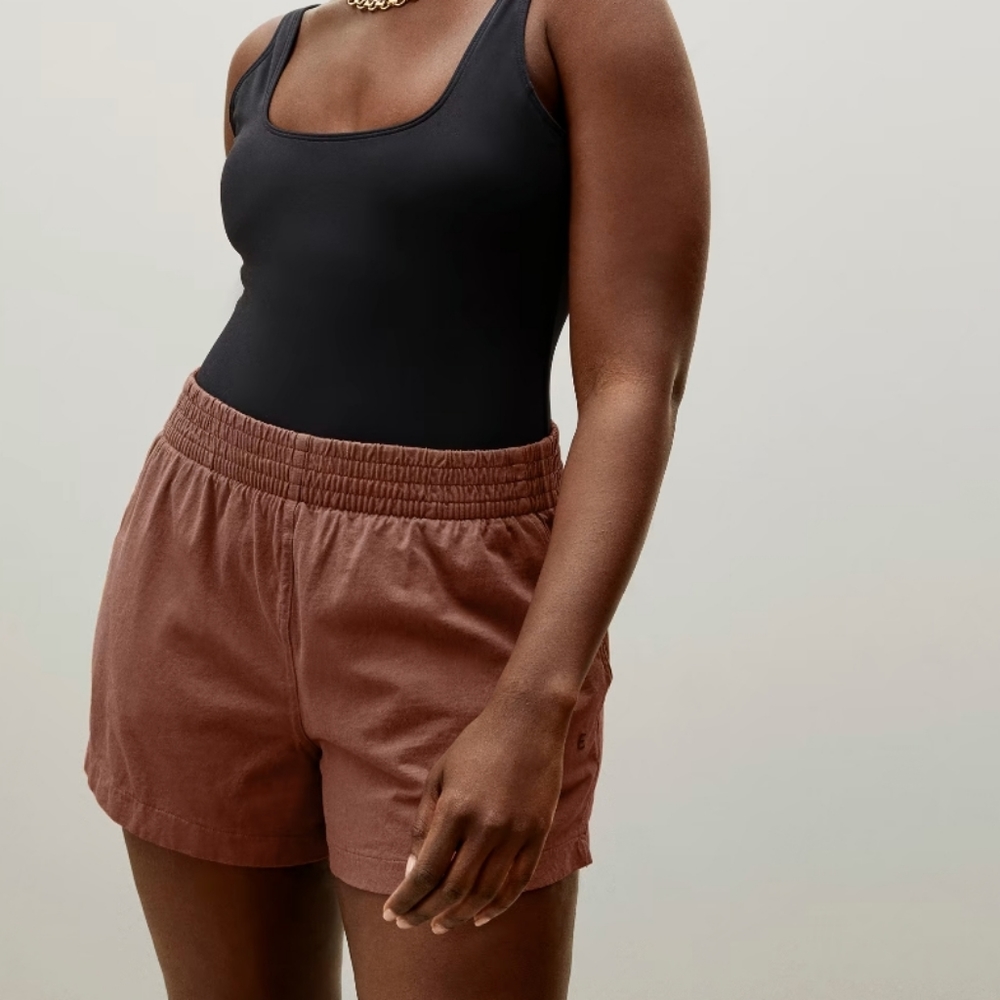 Everlane Retro Jersey Short - Sequoia